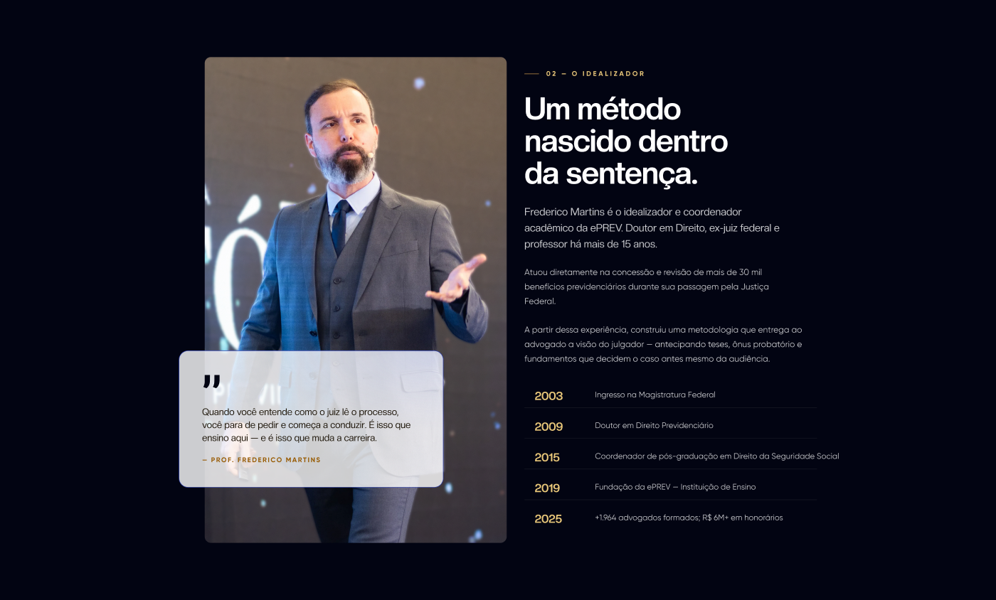 Frederico Martins em palestra